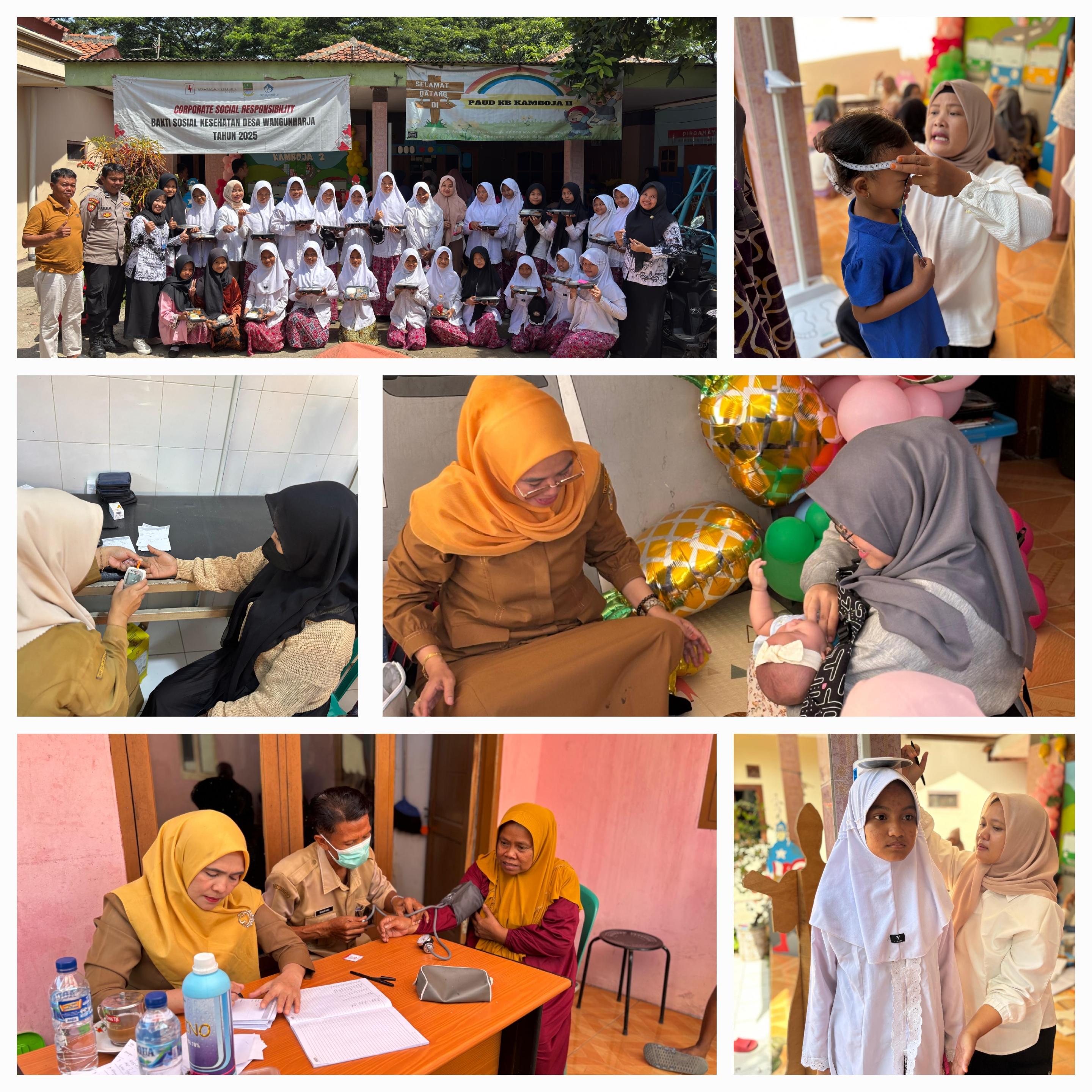 PROGRAM BAKTI SOSIAL KESEHATAN PENGOBATAN GRATIS DAN POSYANDU